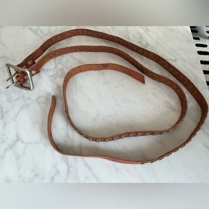 Calleen Cordero Double Strap Studded Belt